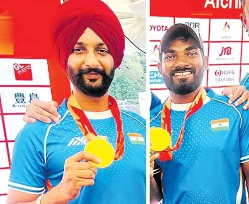 పారా ఆసియాడ్‌లో షట్లర్లకు మూడు స్వర్ణాలు