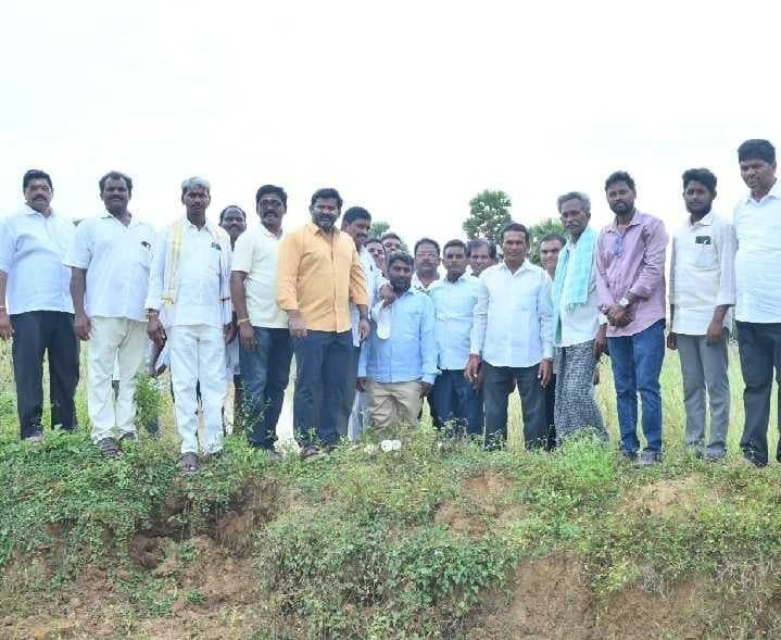 తోటపల్లి ఉప కాలువకు శంకుస్థాపన - Udayam
