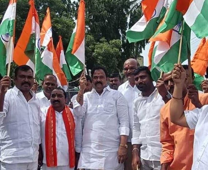 కామారెడ్డిలో 'హర్ ఘర్ తిరంగా' ర్యాలీ