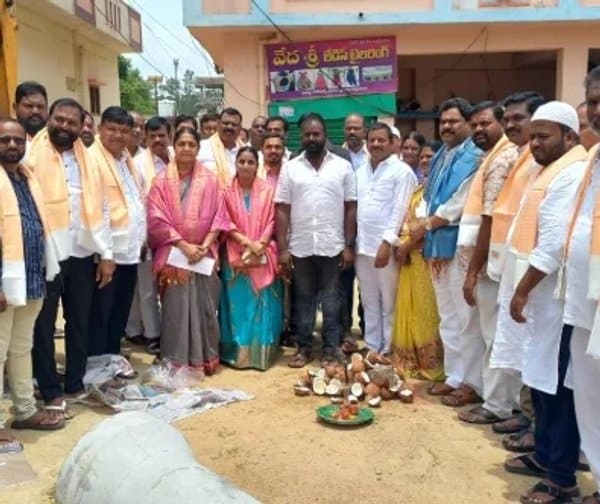 నర్సాపూర్‌లో భూగర్భ డ్రైనేజీ పనులకు శంకుస్థాపన