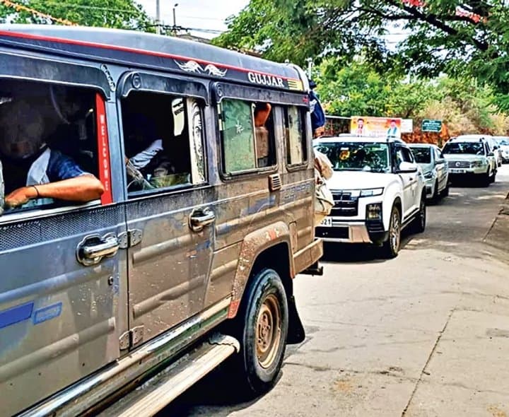 శ్రీశైలంలో భక్తుల రద్దీ