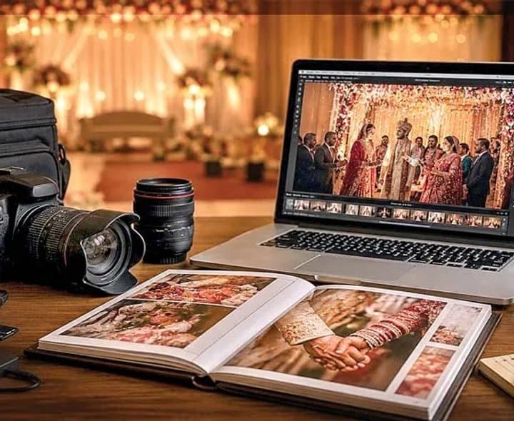 పెళ్లి ఫొటోలపై ఫోరానికి జంట