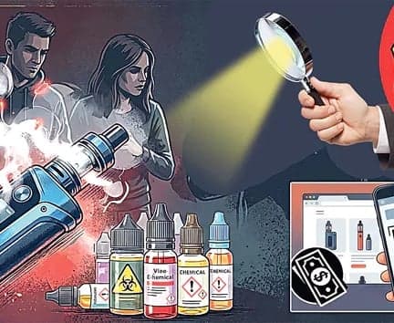 హైదరాబాద్‌లో ఈ-సిగరెట్ల దందా