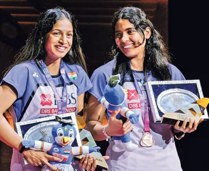 భారత బ్యాడ్మింటన్‌ జోడీకి  కాంస్యం