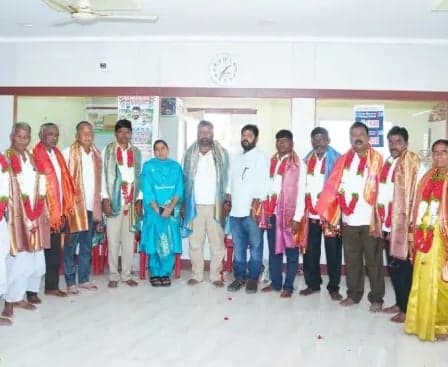 లింగంపేట సహకార సంఘం ఛైర్మన్‌గా నారా గౌడ్ - Udayam