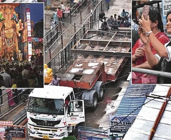 ఖైరతాబాద్ గణేష్ శోభాయాత్ర