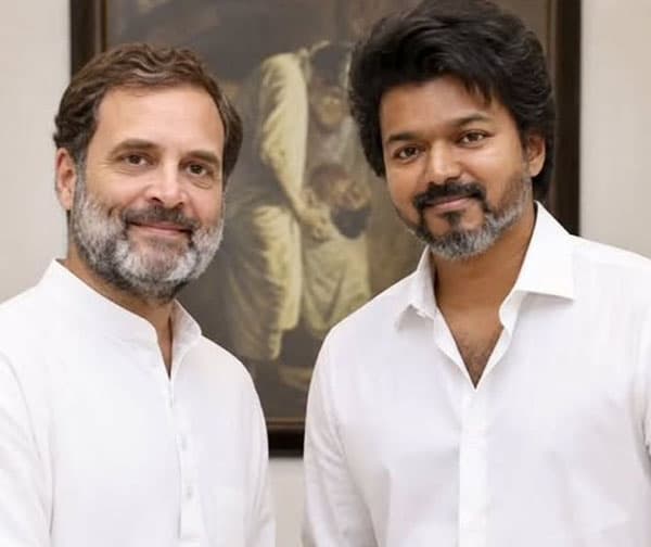 విజయ్ ప్రమాణ స్వీకారానికి రాహుల్ గాంధీ