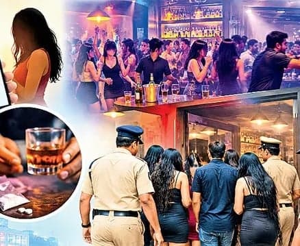 పబ్‌ల గుట్టు రట్టు.. నిబంధనల ఉల్లంఘన - Udayam