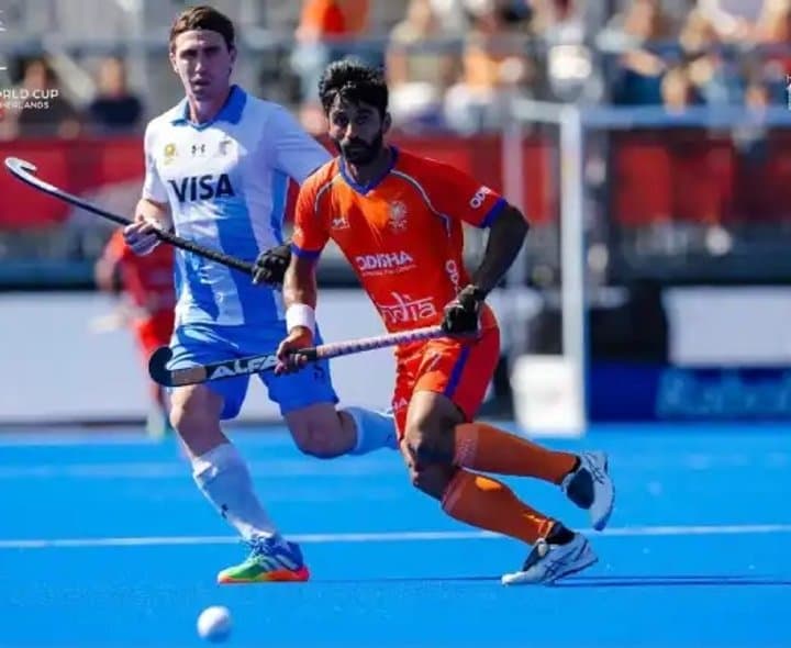 అర్జెంటీనా చేతిలో భారత్‌ ఔట్‌