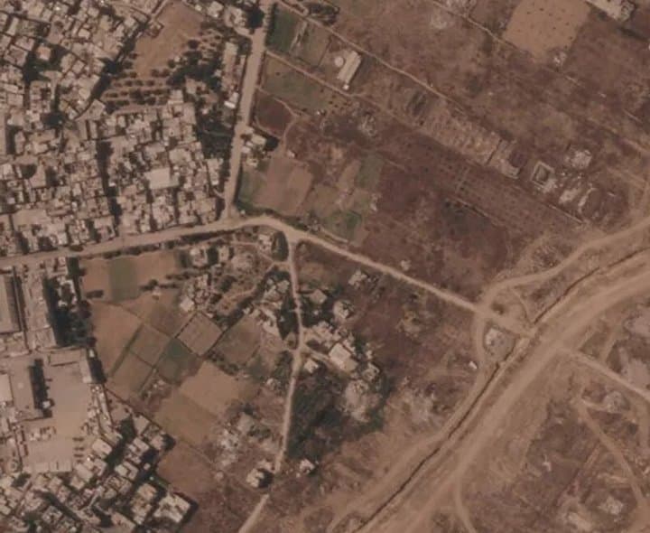 గాజాలో ఇజ్రాయెల్‌ మట్టిగోడ