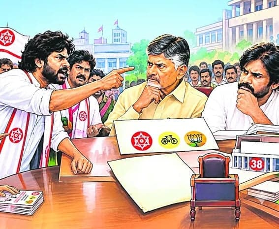 కూటమి సీట్ల కేటాయింపుపై జనసైనికుల ఆగ్రహం - Udayam