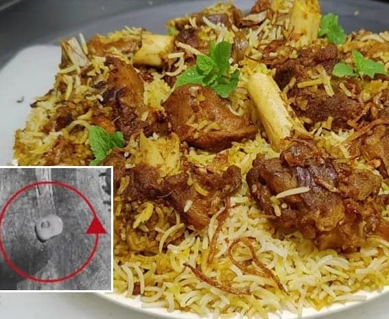 మటన్‌ బిర్యానీలో మనిషి దంతం
