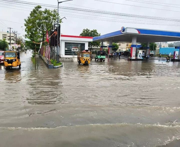  యెర్రారంలో అత్యధిక వర్షం