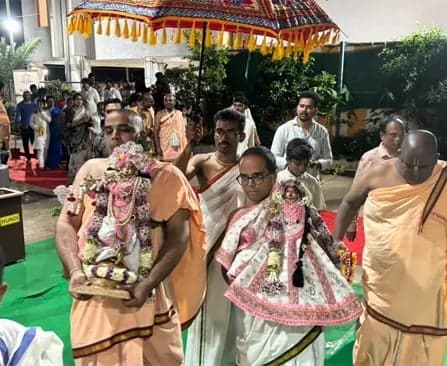 వైభవంగా రాధాష్టమి వేడుకలు