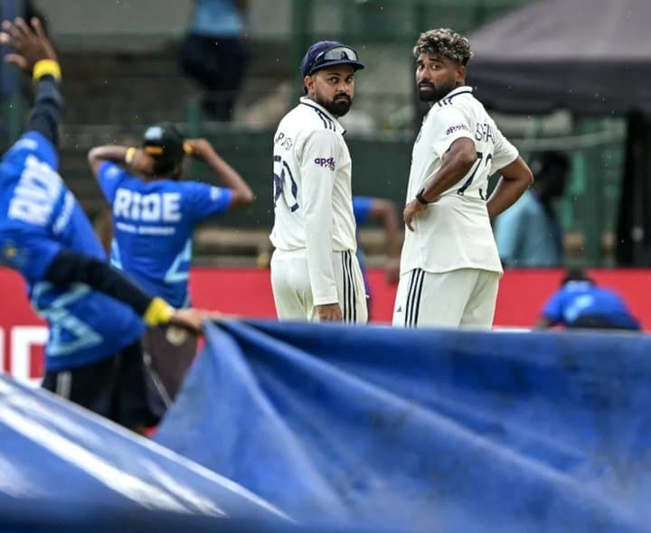 కొలంబో టెస్టుకు వర్షం ముప్పు