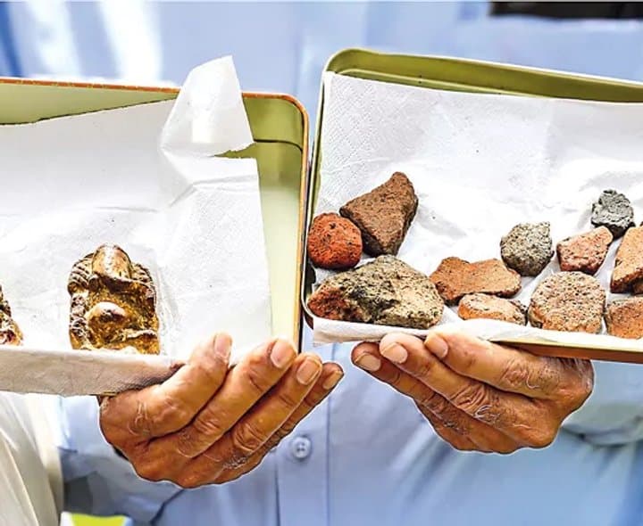 1600 ఏళ్ల నాటి గణేశ విగ్రహాలు