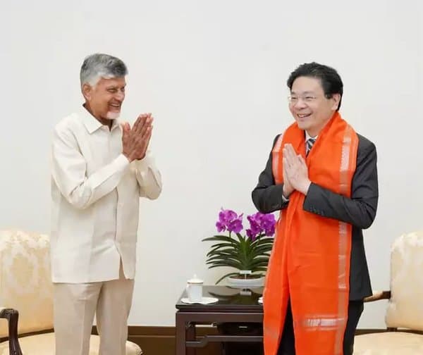 సింగపూర్ ప్రధానితో సీఎం చంద్రబాబు భేటీ - gallery image