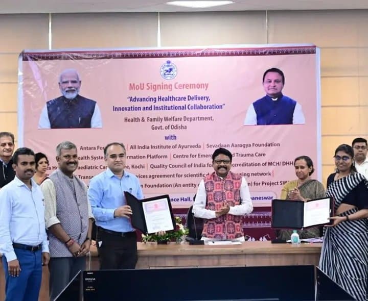 ఒడిశాలో ఆరోగ్య రంగానికి 10 ఎంవోయూలు