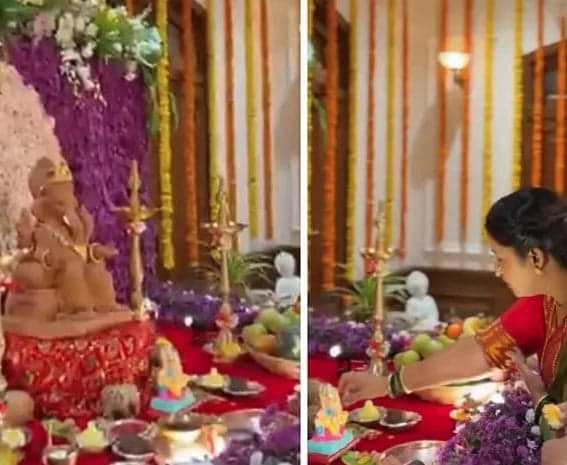 ముంబై మేయర్ నివాసంలో రెండో తరగతి బాలుడి మట్టి గణేశుడు