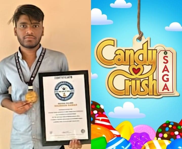 ‘క్యాండీ క్రష్’లో రికార్డు.. 22,222 లెవెల్స్ పూర్తి