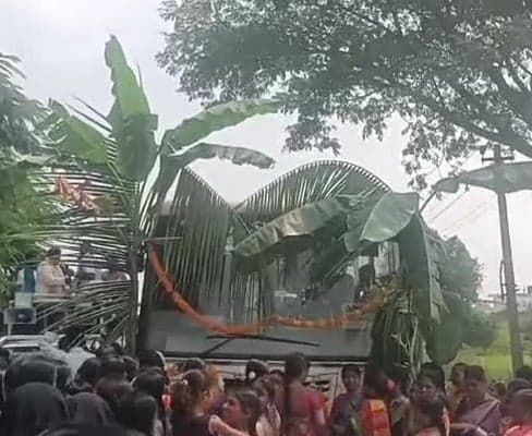 భిక్కనూర్‌లో ఆర్టీసీ బస్సు ప్రారంభం - Udayam