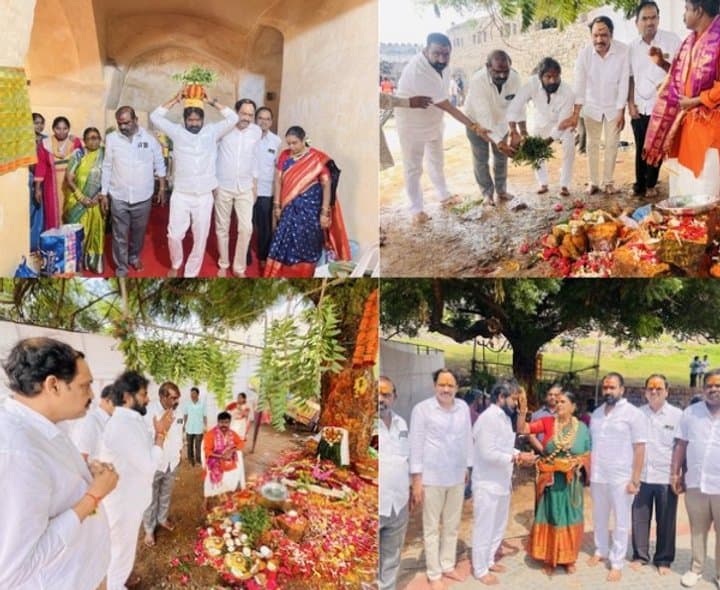 గోల్కొండలో కల్లు ఘటం–సాక బోనం - Udayam Digital