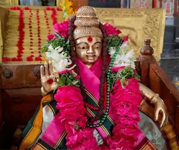 భక్తిశ్రద్ధలతో అయ్యప్ప స్వామి పల్లకి సేవ - Udayam Digital