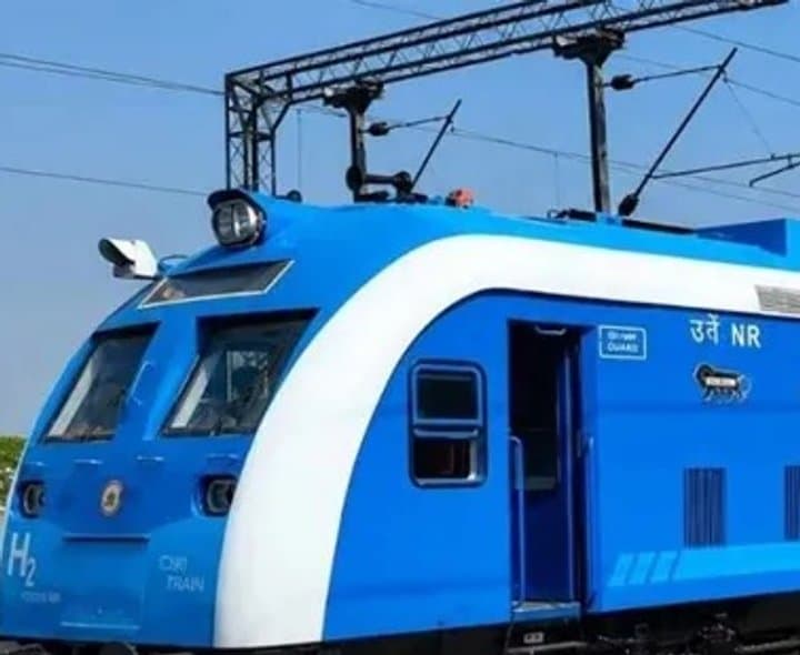 దేశంలో తొలి హైడ్రోజన్ రైలు