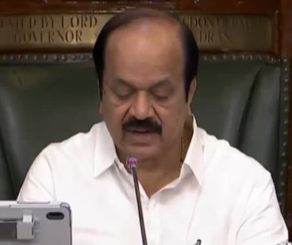 తమిళనాడు స్పీకర్‌గా ప్రభాకర్: ఏకగ్రీవంగా ఎన్నిక
