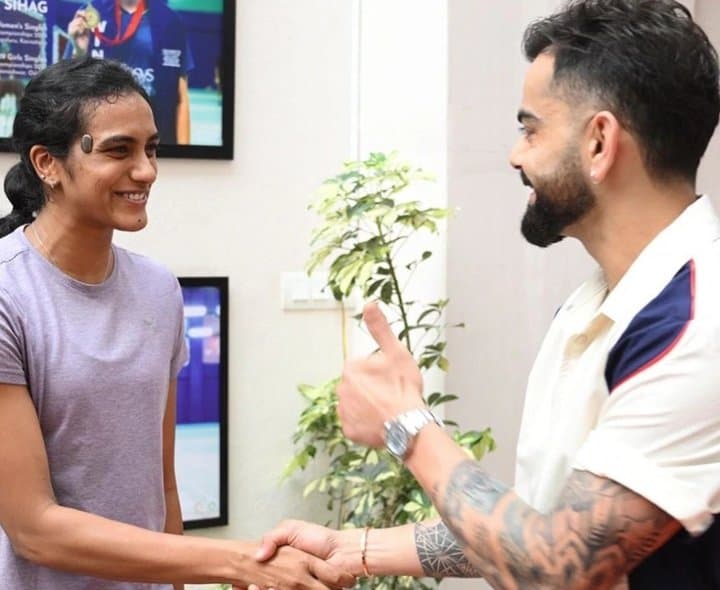 కష్టకాలంలో కాపాడిన కోహ్లీ: పీవీ సింధు