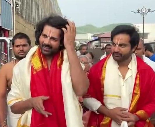 తిరుమల శ్రీవారి సేవలో నటుడు నవీన్ - Udayam