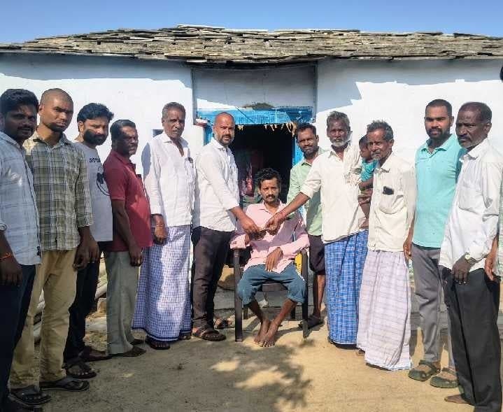 అనారోగ్య బాధితుడికి రూ.13 వేల సాయం - Udayam