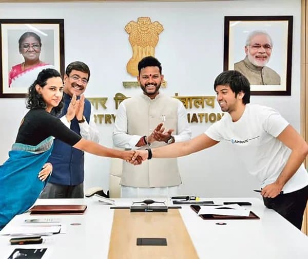 అమరావతిలో డ్రోన్ డెలివరీ నెట్‌వర్క్: ఎయిర్‌బౌండ్‌తో ఏపీ ఒప్పందం