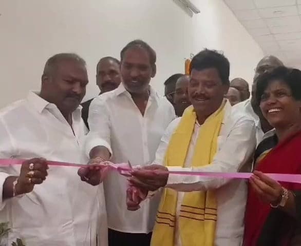 అచ్యుతాపురంలో గ్యాస్ సబ్‌స్టేషన్ ప్రారంభం - Udayam
