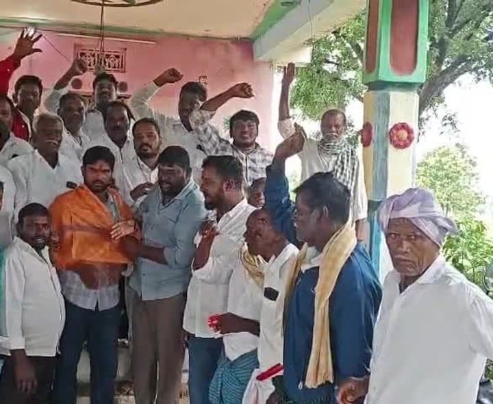 పెద్దరాజుపేటలో కాంగ్రెస్‌ కమిటీ ఎన్నిక