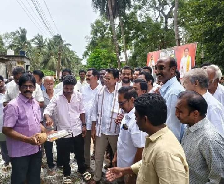 13 కోట్లతో రాజోలు రోడ్ల అభివృద్ధి