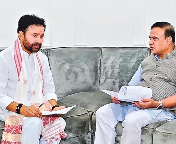 కిషన్‌రెడ్డితో అస్సాం సీఎం