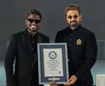 గిన్నిస్ రికార్డులకెక్కిన అల్లు అర్జున్ ‘రాకా’