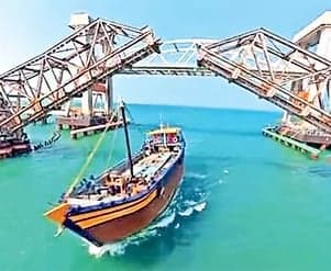 పాంబన్‌ వంతెన వీడియో వైరల్‌