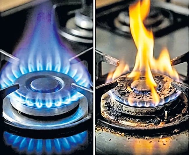 గ్యాస్ స్టవ్ మంట రంగు మారితే ముప్పే