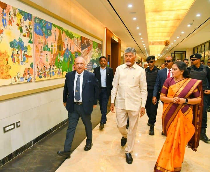 విజయవాడలో భవిష్యత్ పోలీసింగ్ సదస్సు :  చంద్రబాబు హాజరు