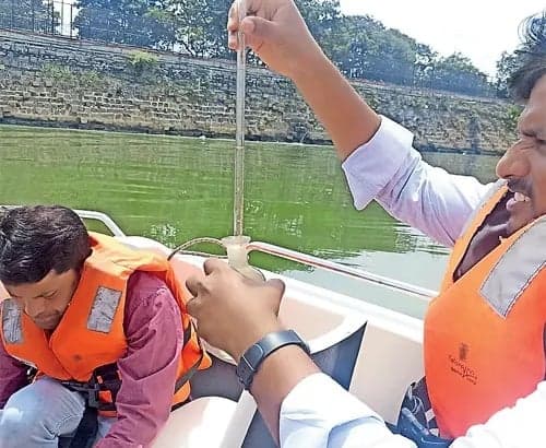 హుస్సేన్‌సాగర్‌లో పెరిగిన కాలుష్యం