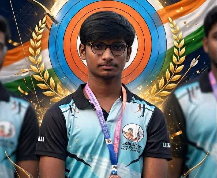 జాతీయ ఆర్చరీ పోటీల్లో అమలాపురం యువకుడి సత్తా - Udayam