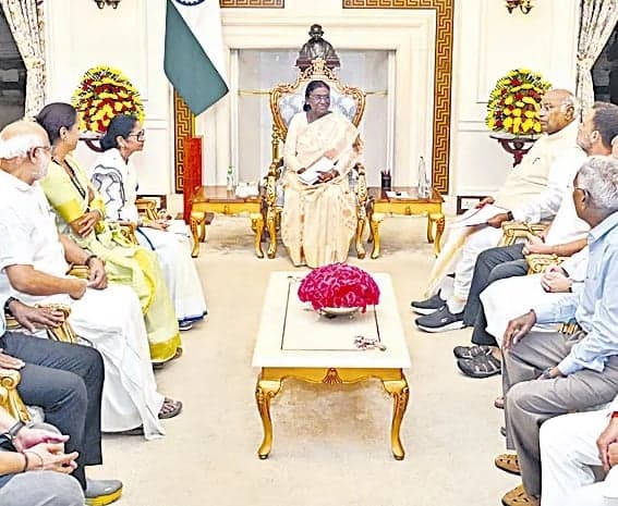 ఓట్ల చోరీ’ని రాష్ట్రపతి అంగీకరించారు