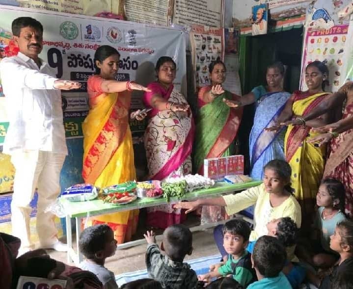 దుబ్బాకలో ఘనంగా పోషణ మాస ఉత్సవాలు - Udayam