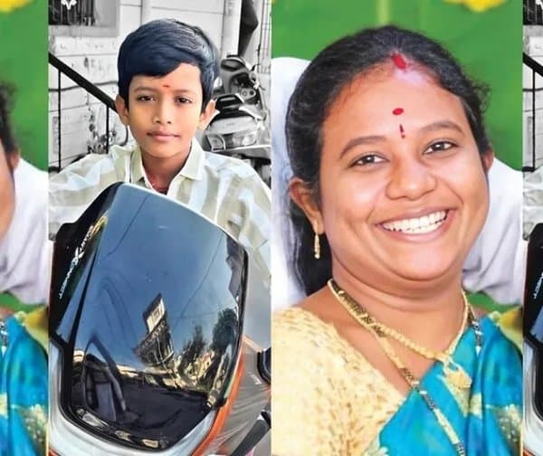కన్నకొడుక్కి నిప్పంటించి తల్లి బలవన్మరణం