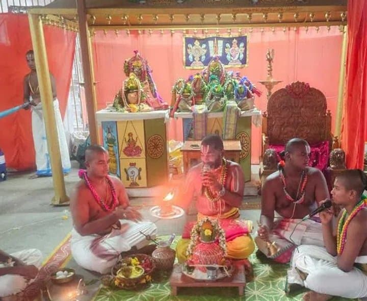 యజ్ఞవరాహస్వామి క్షేత్రంలో మహాపూర్ణాహుతి కార్యక్రమం