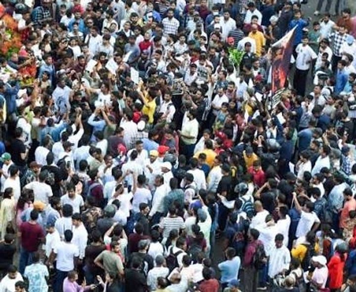 జేపీఎస్‌సీ పరీక్షపై నిరసనలు తీవ్రం
