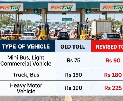 ముంబైలో టోల్‌ రేట్లు 20 శాతం పెంపు