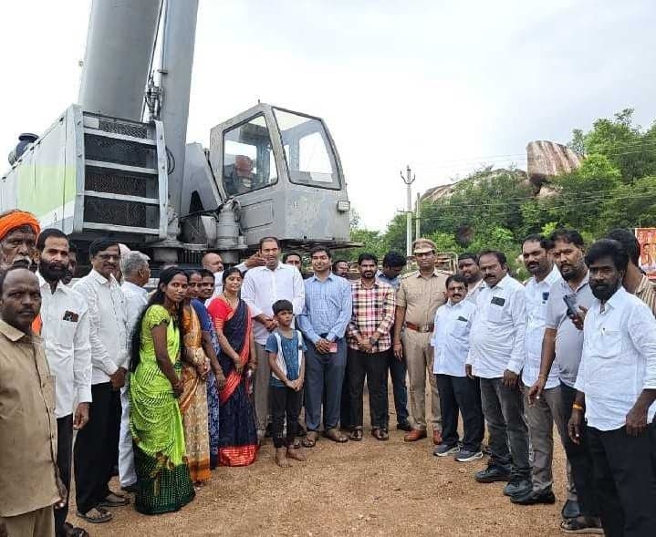 జడ్చర్లలో నిమజ్జన ఏర్పాట్ల పరిశీలన - Udayam